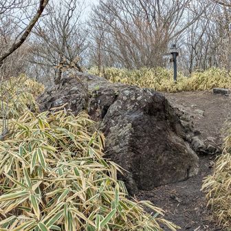 掃部ヶ岳頂上