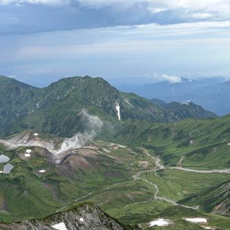 遠くに能登半島も見えました