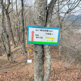 結構な急坂が続きます。