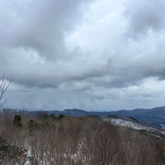 向こうは天気悪いみたい