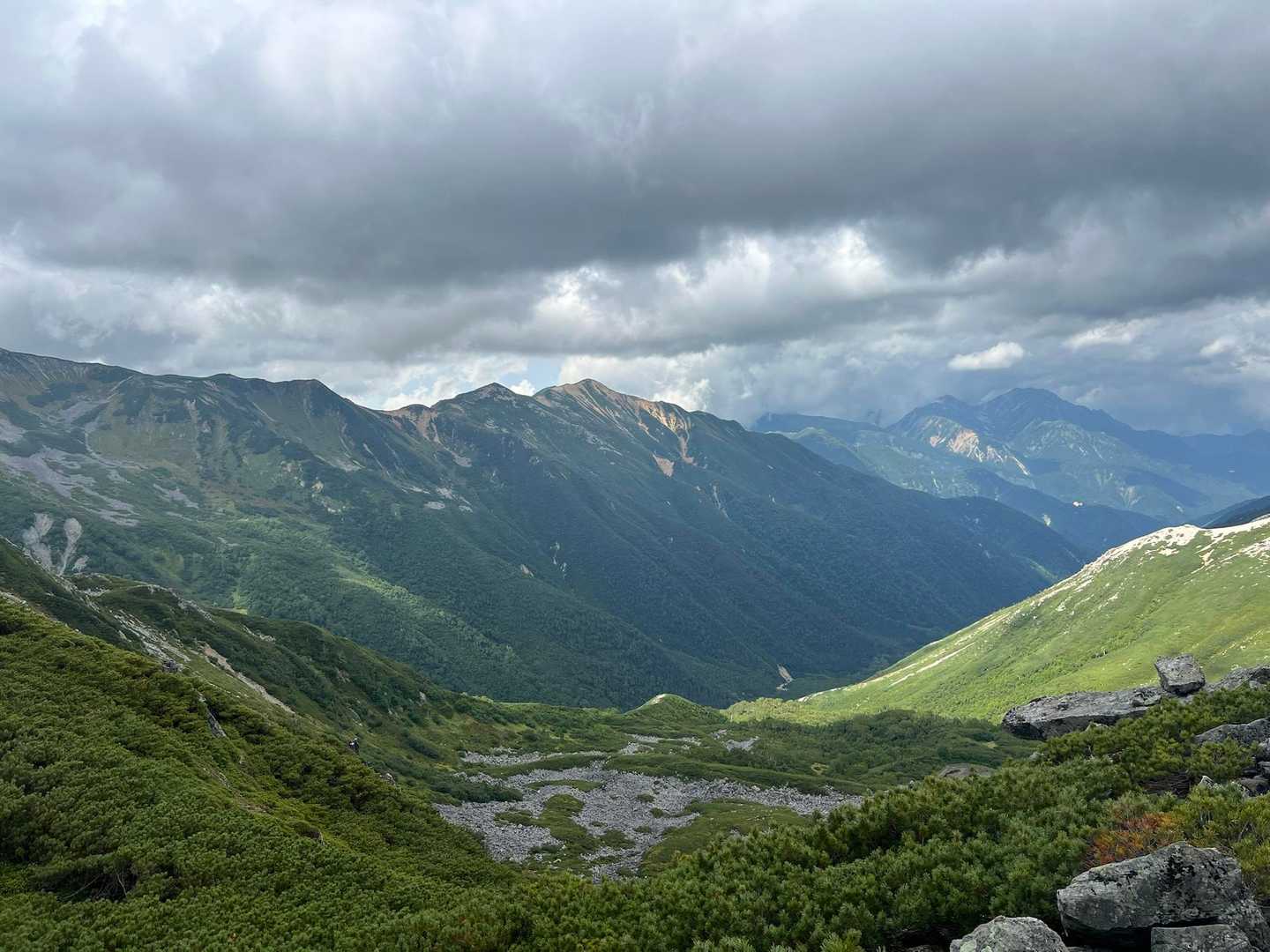 右奥は立山⛰️