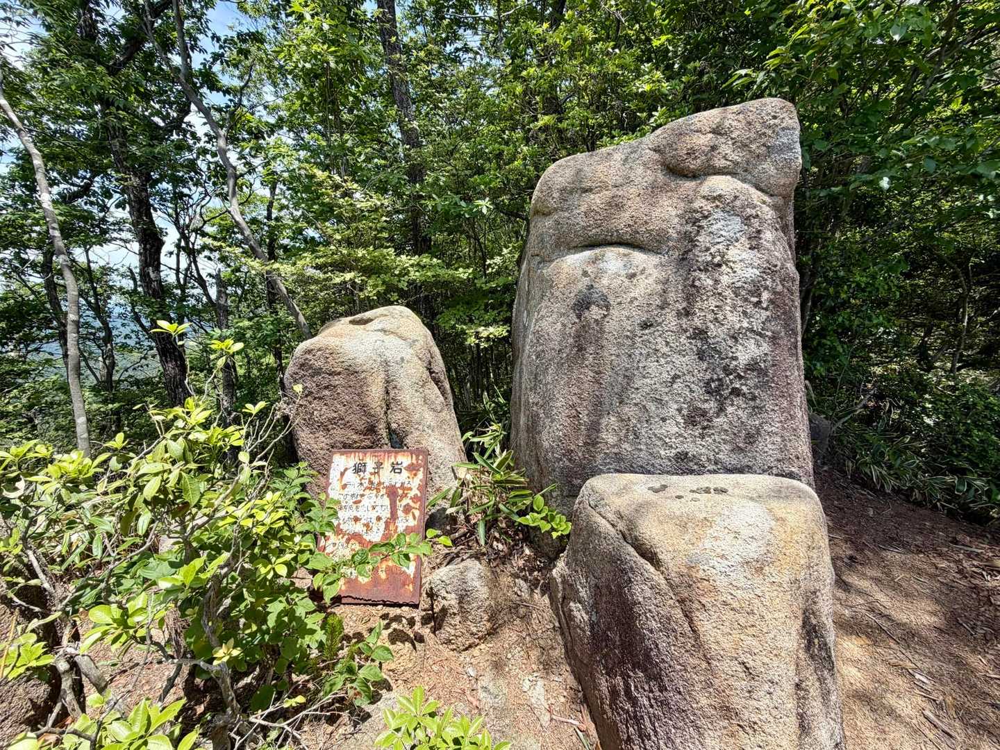 獅子岩🪨、🦁見える？