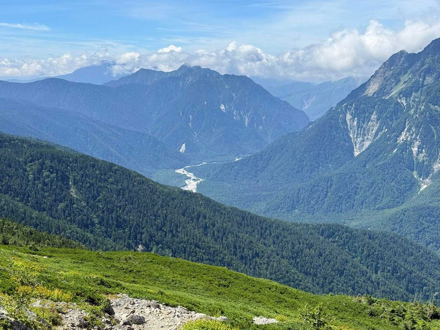 上高地までは登りが無さそうなので体力的には楽？