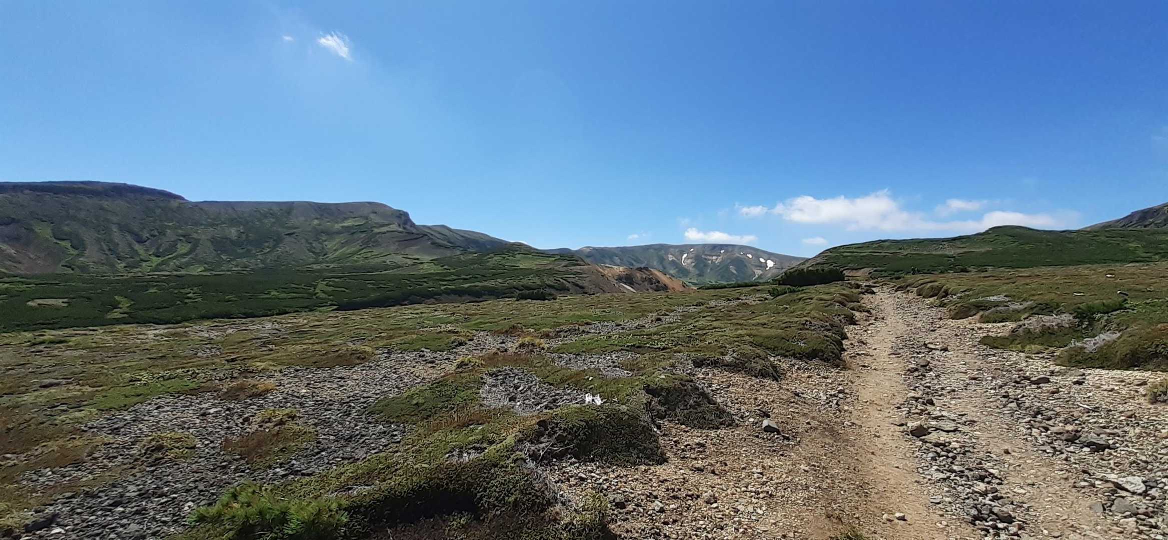 七合目登山事務所-黒岳-北鎮岳-中岳-姿見駅 縦走コースの写真