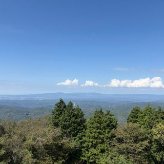 焙烙山、展望台からホーム❓の猿投山⛰️
【ホーム何個あんねん…🤭】