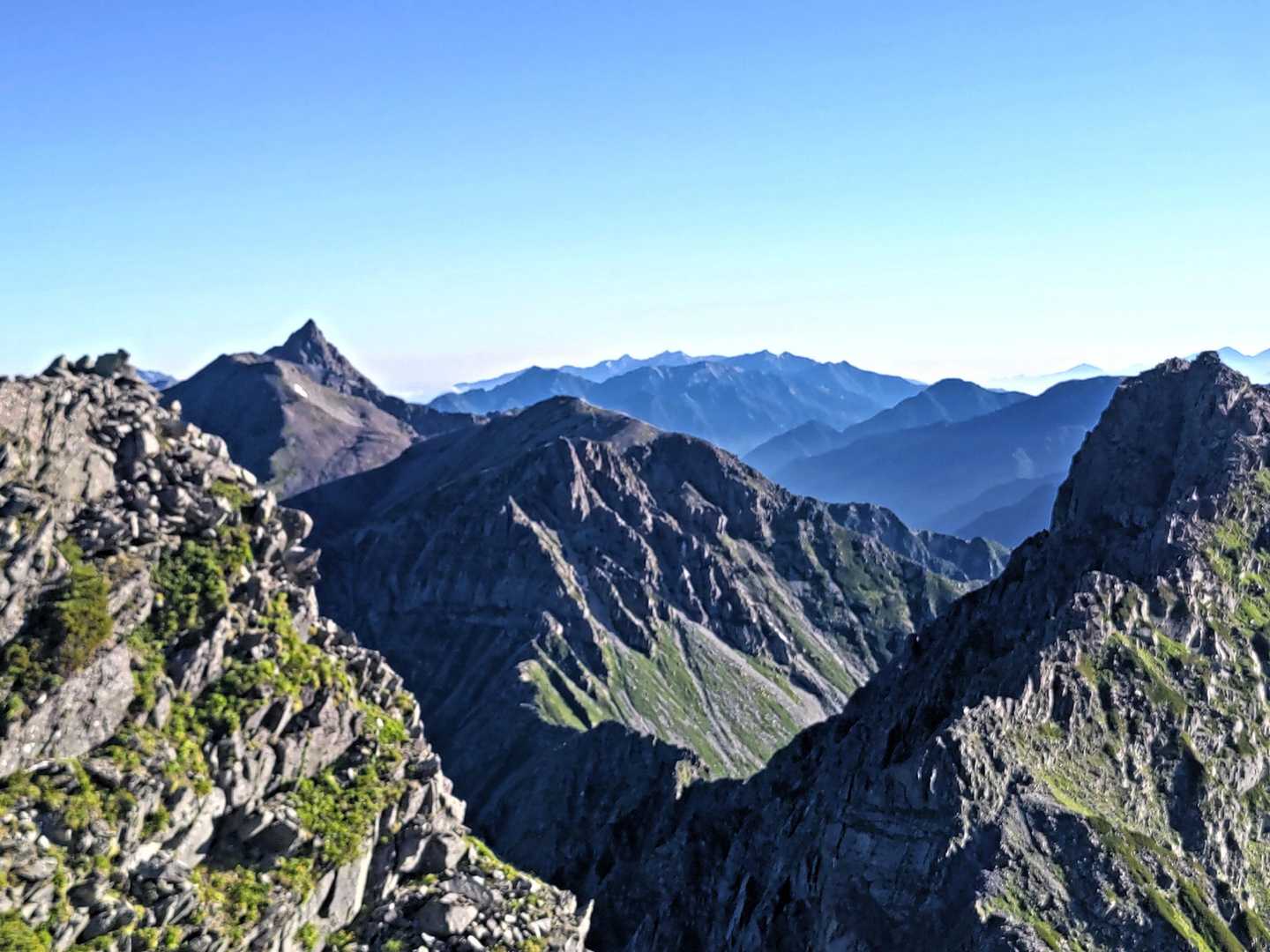北穂高岳-涸沢岳 周回コースの写真