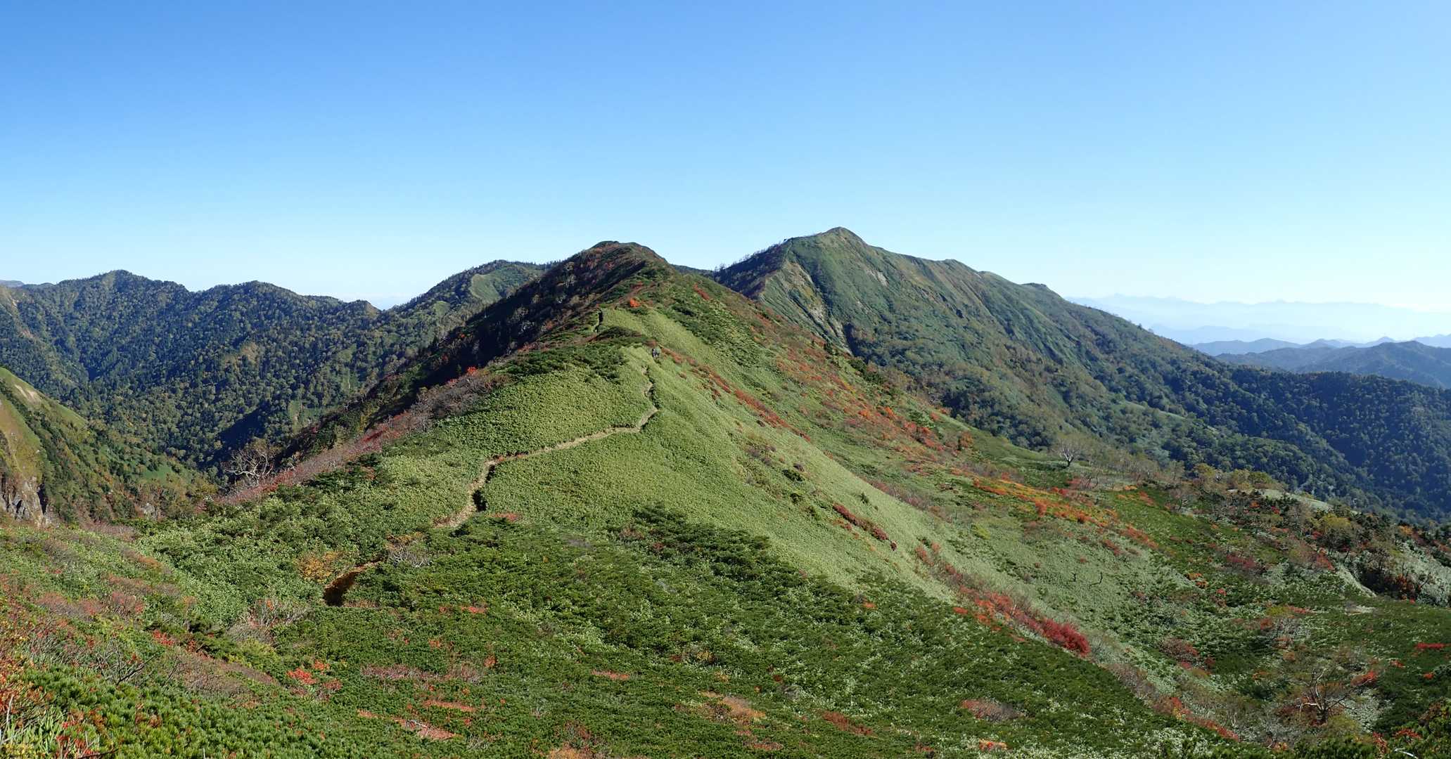 なんだか武尊山と似たような風景だなあ。