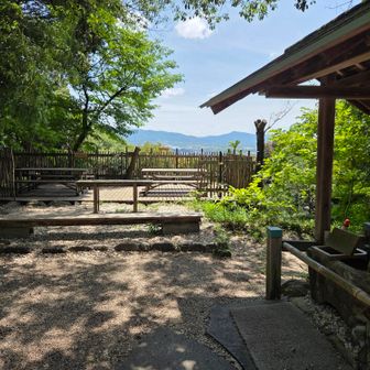 山頂到着
猿投山が見えます！