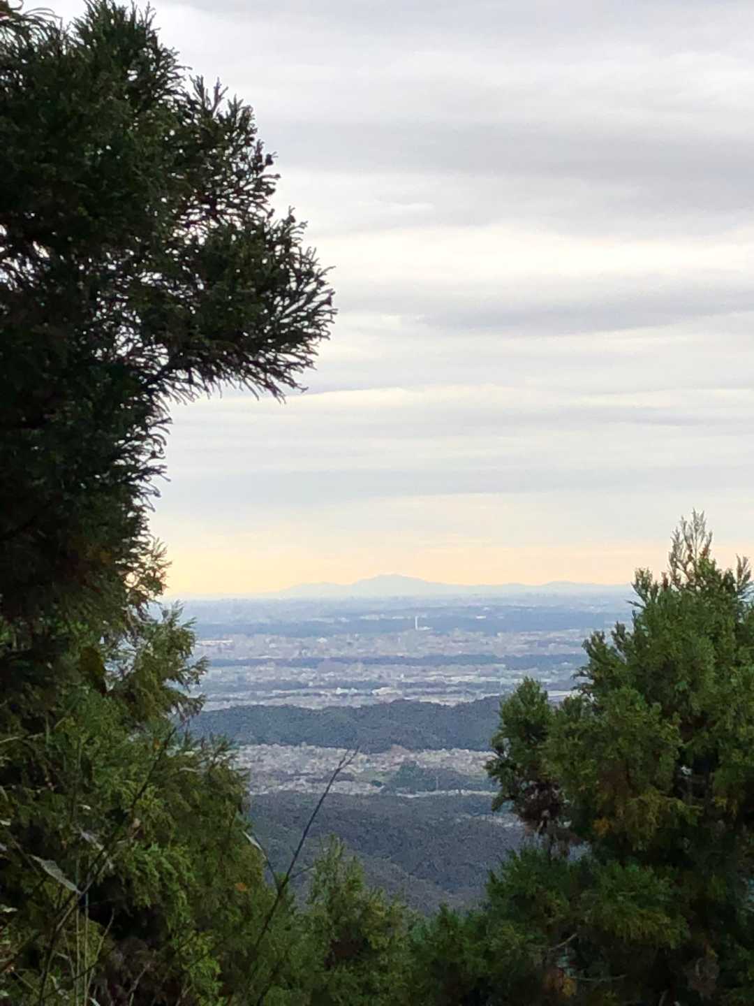 筑波山が見えました⛰️⛰️