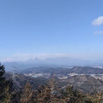 シゲト山手前のビューポイント