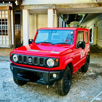 郵便局の車が素敵📸