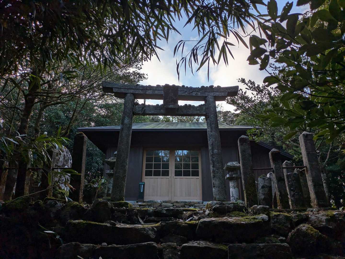 安満岳 往復コースの写真