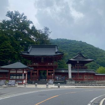 立木観音⛩️に着いた時には午後5時を過ぎておりました😅