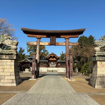 4番目　饒津神社⛩️