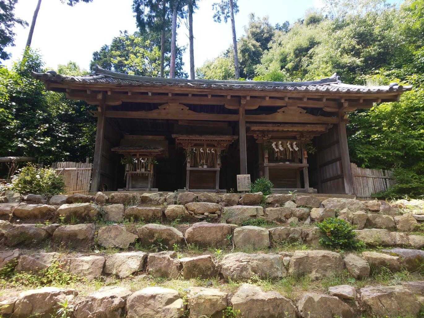 酒解神社-天王山 縦走コースの写真