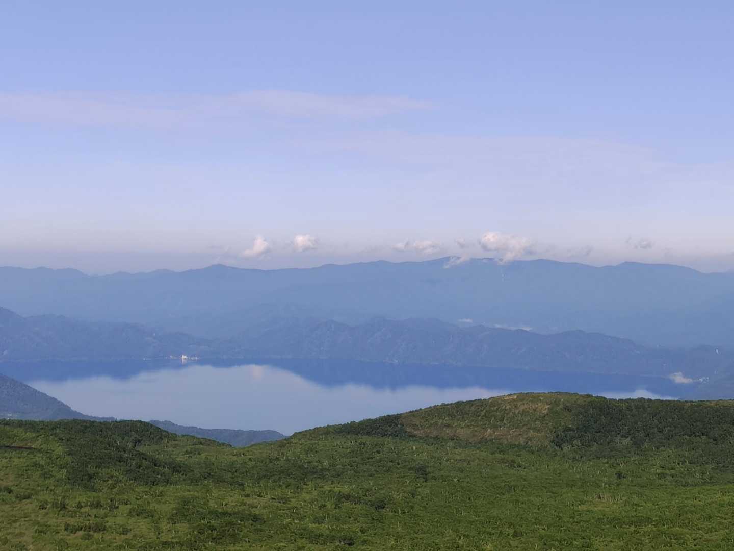 日本一深い湖
田沢湖も見えてきて