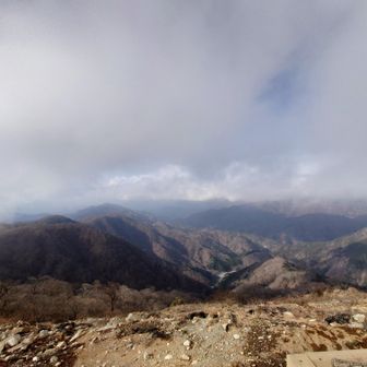 塔ノ岳山頂から