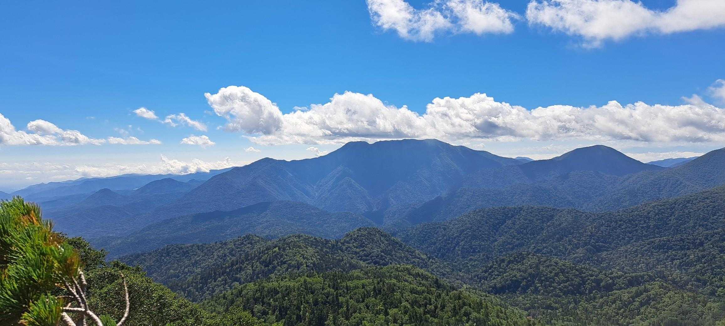 ウペペサンケ山も天気よし