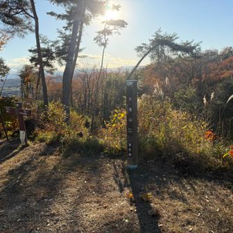 最後のピークは大澄山、広くて東屋になっていて、とても過ごしやすい場所です☺️