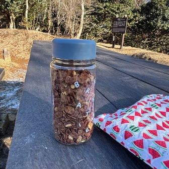 行動食にシリアル
今ちょいとハマってます