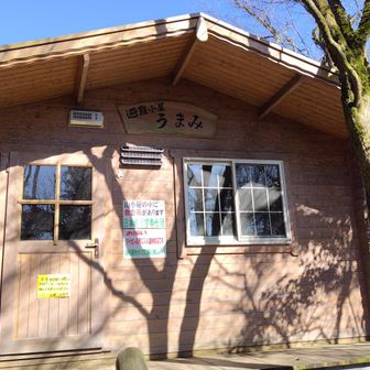 山頂近くの山小屋