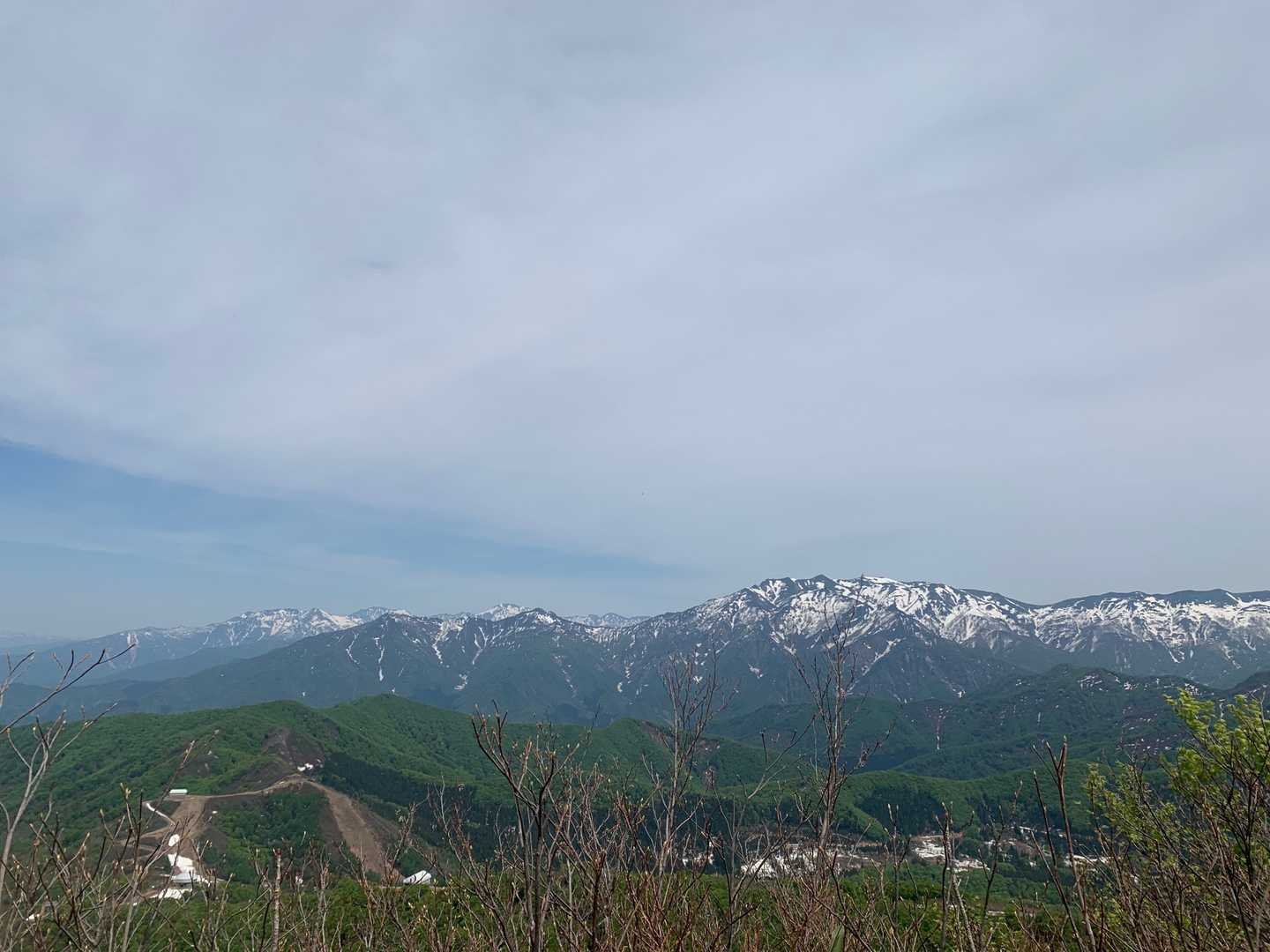 八海山、金城山、越駒、中ノ岳、マッキー
