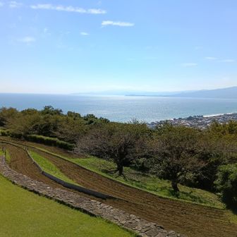伊豆半島方面　大室山小室山