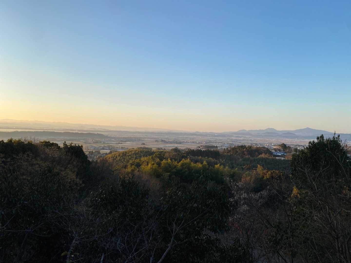 日岡山 往復コースの写真