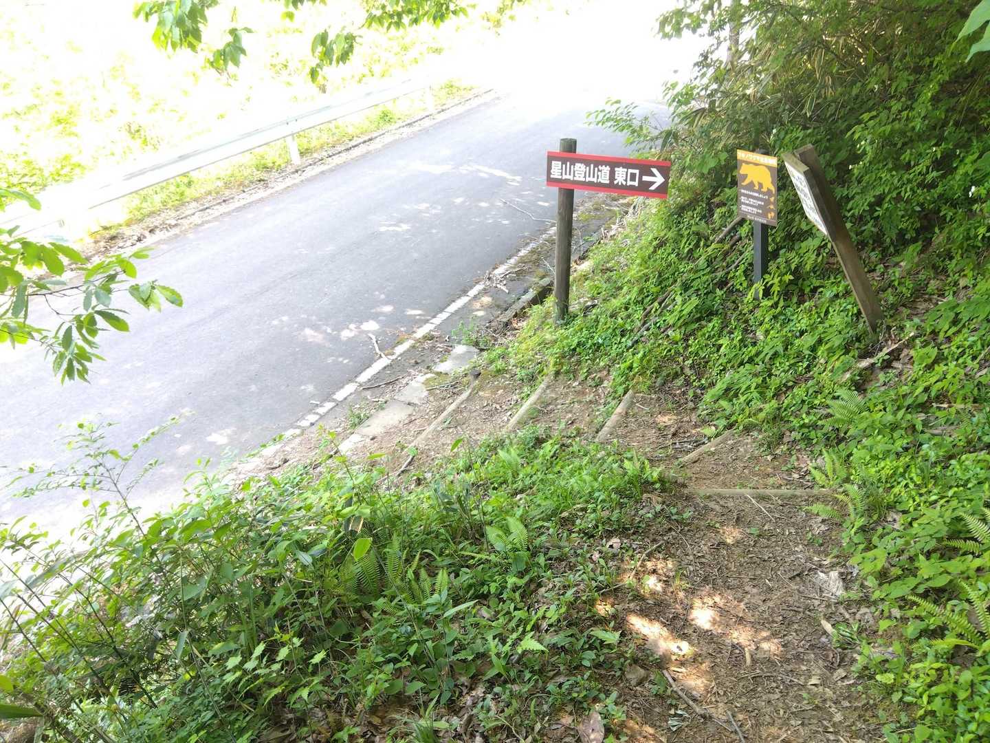 下山です