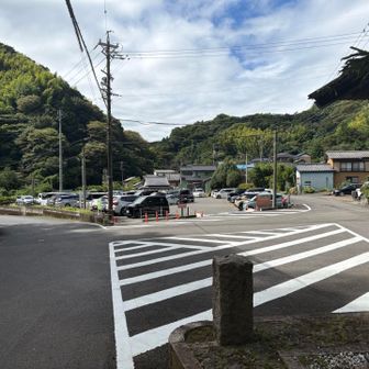 ゴール！
駐車場もほぼ満車です🈵