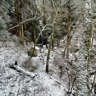 登山道から龍王の滝