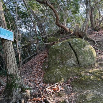 桃太郎岩改め、一刀岩