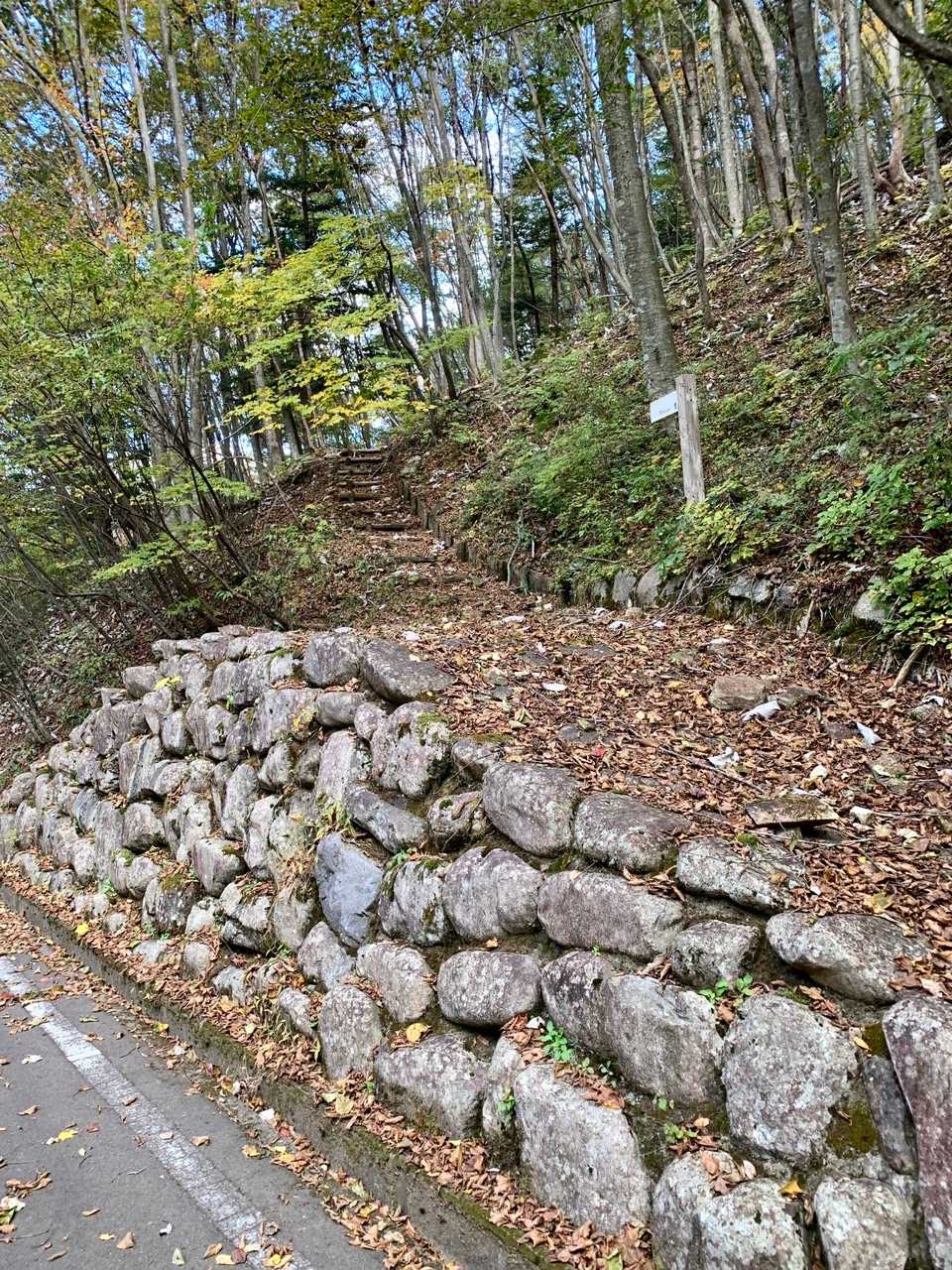 最後は階段に次ぐ階段、最後の最後でルートミスでした。😮‍💨