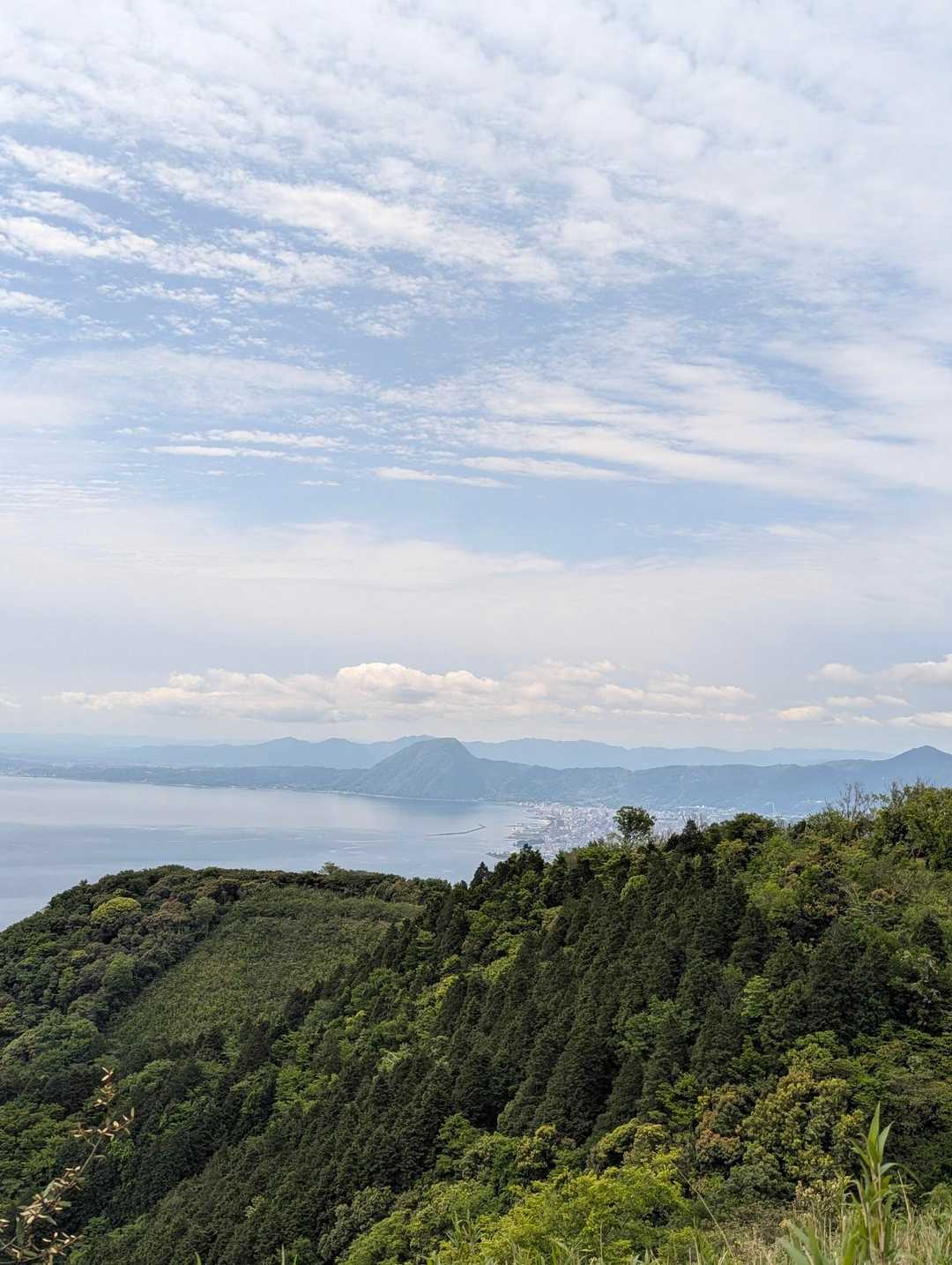 別府湾を横目に歩ける
まさに、天空ロードだと思います😊