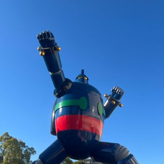 第１CPポイント鉄人モニュメントTOPPA！