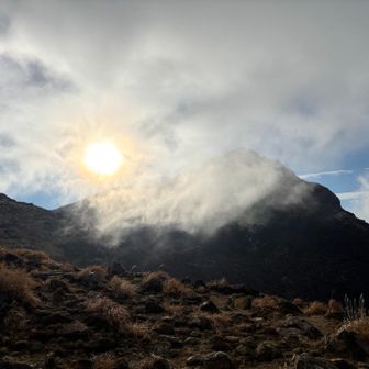 久住山を振り返り。
