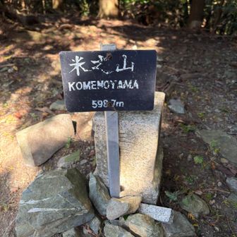 ミニ山頂標識