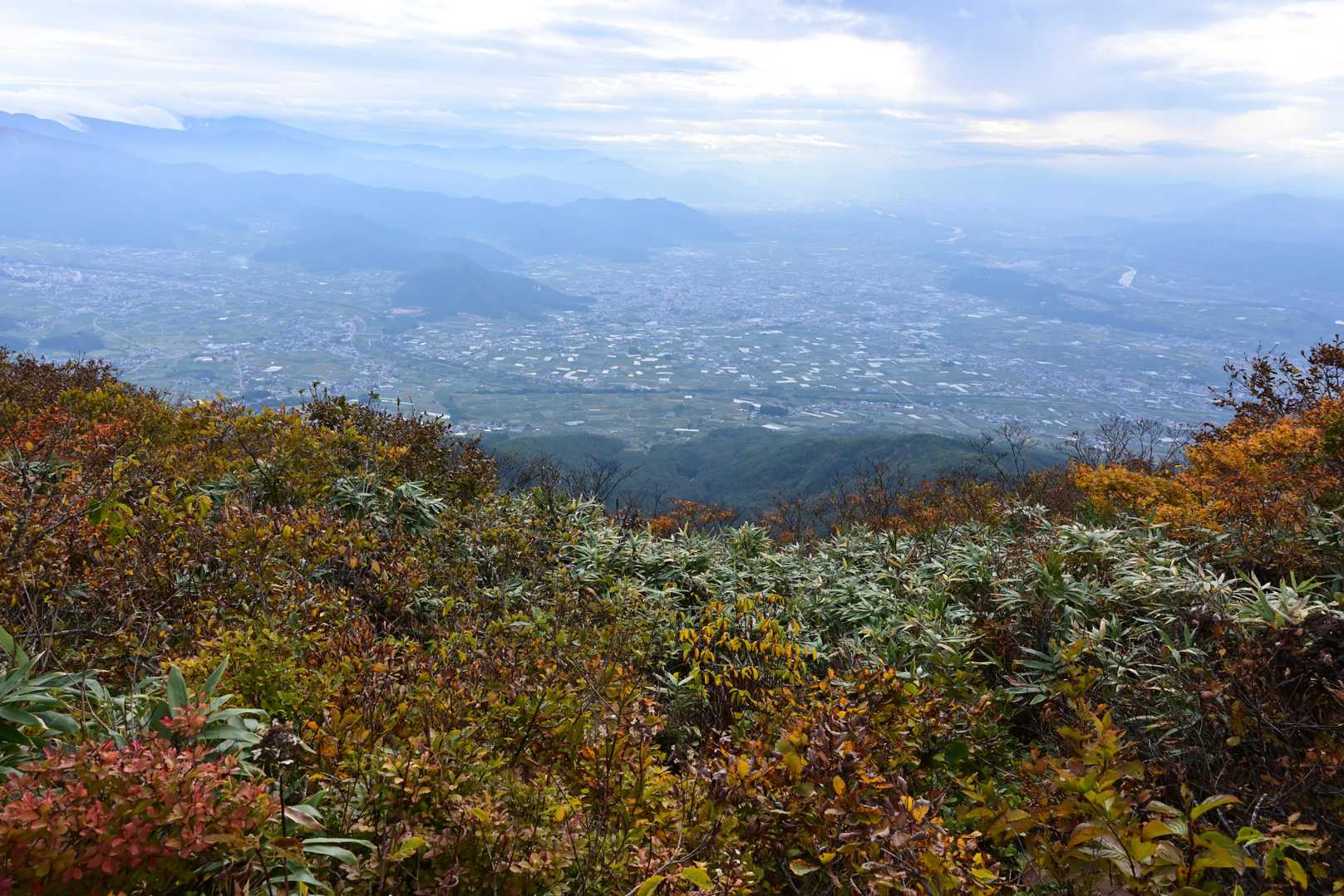 中野市の眺め