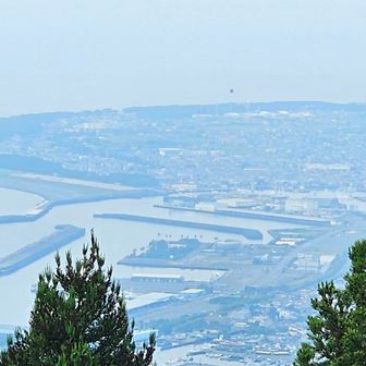 高草山山頂からの眺望