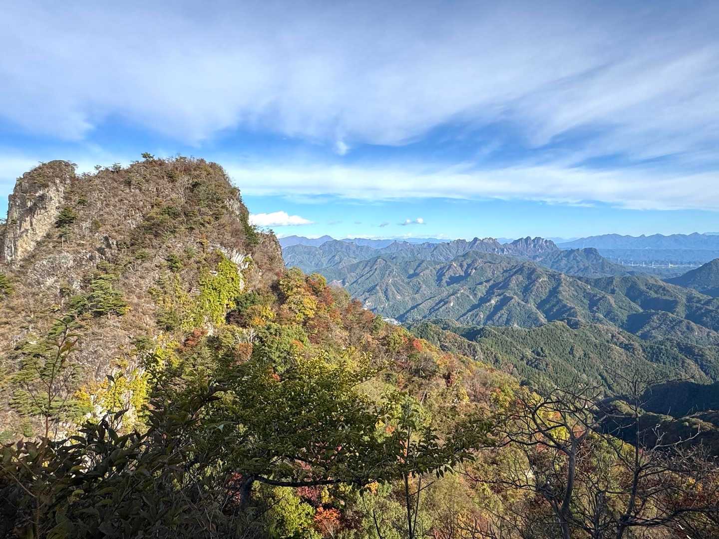 うわー絶景✨
妙義山クッキリ⛰️