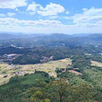 前龍頭の展望所から左にどんぐり村