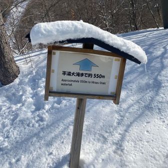 スキー場に車停めてスタート