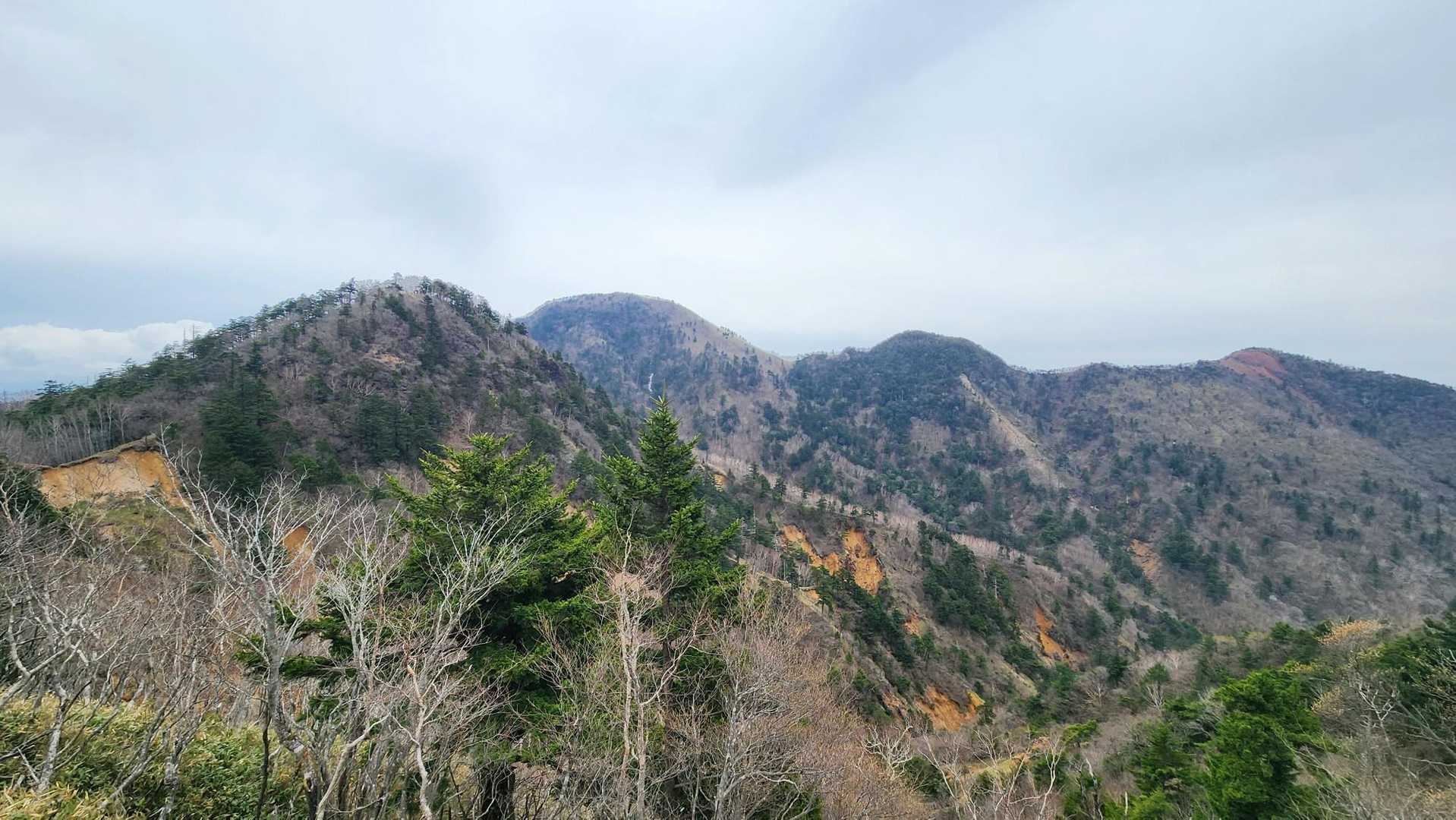 藤原登山口-鶏頂山-釈迦ヶ岳 往復コースの写真