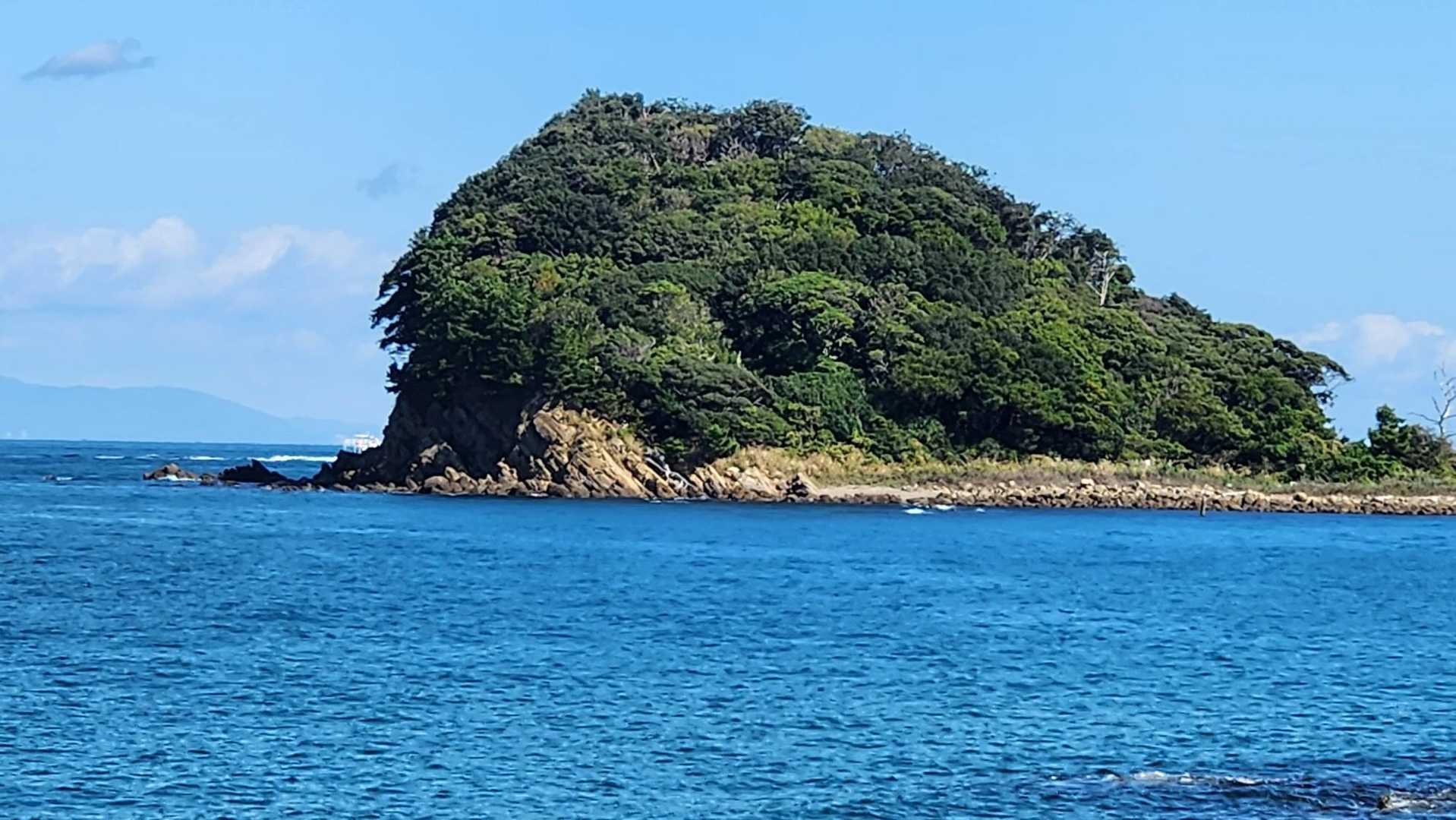 野奈浦桟橋-タカノス山-第3砲台跡 周回コースの写真