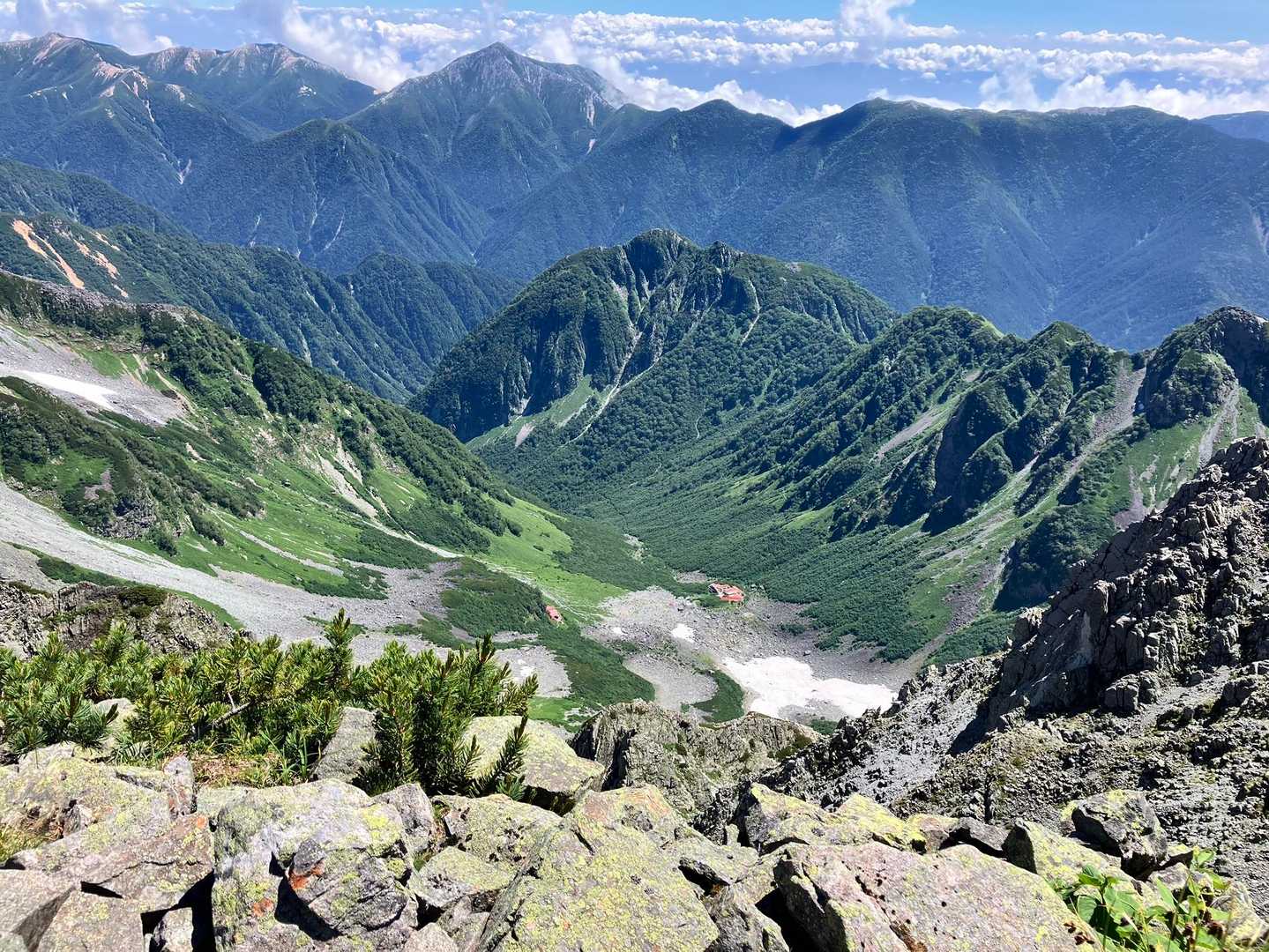 奥穂高岳 往復コースの写真