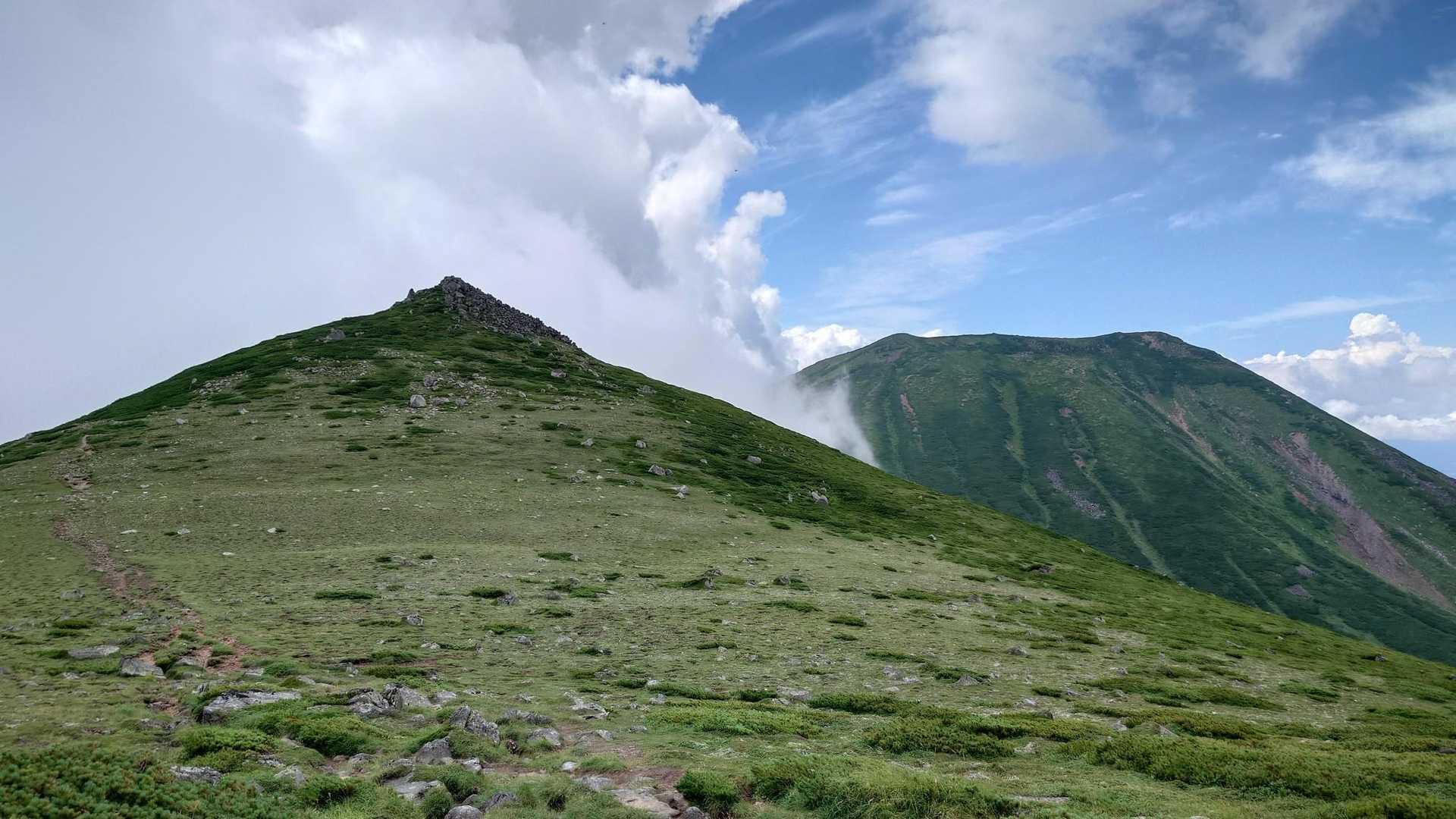後は
石垣山と美瑛富士