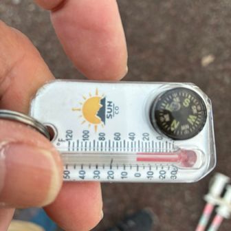 気温計ほど寒く無い