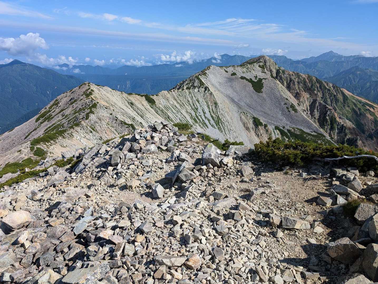 薬師峠-薬師岳 往復コースの写真