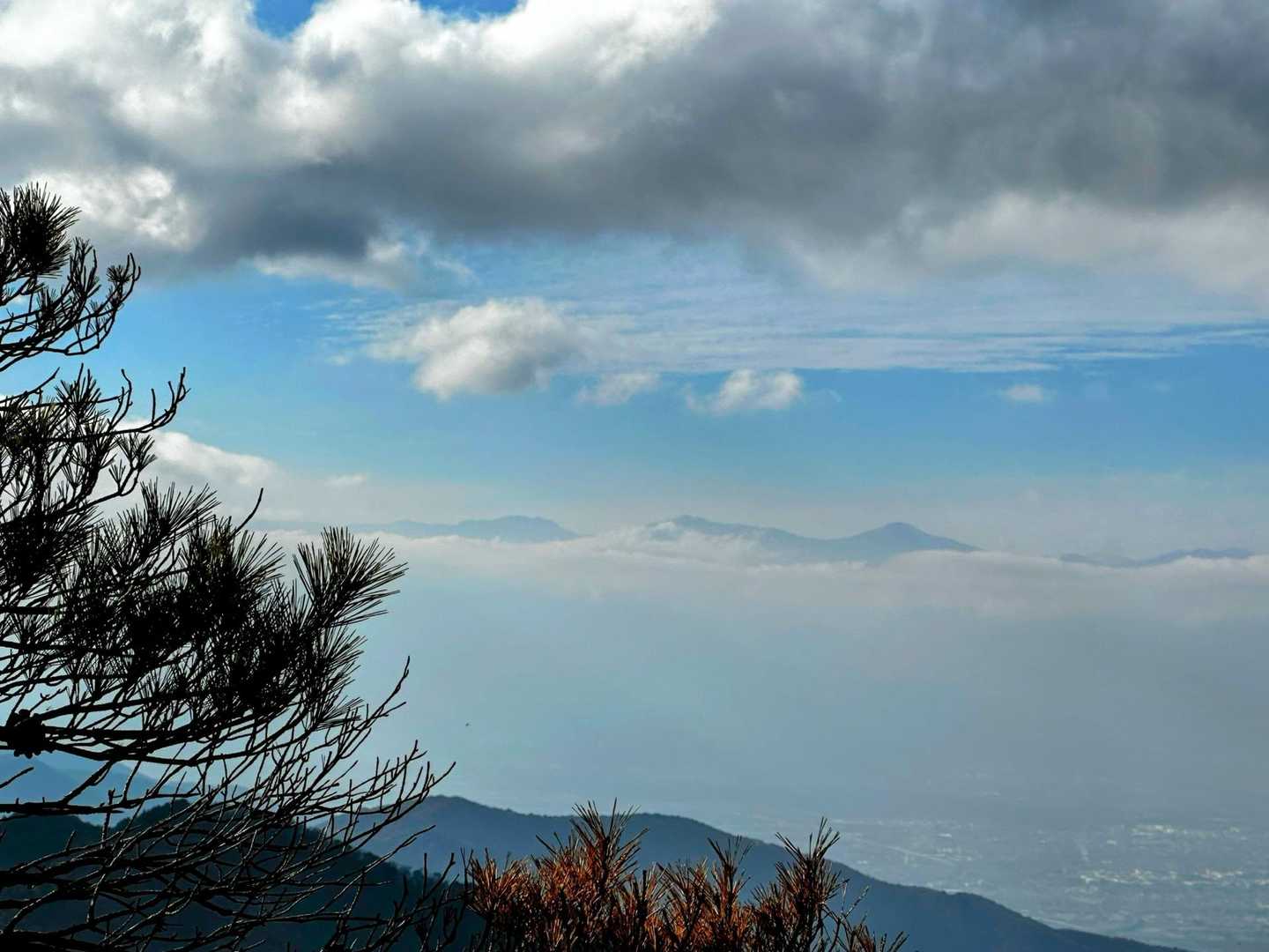 釈迦ヶ岳登山口-府駒山-釈迦ヶ岳-釈迦ヶ岳入口バス停 縦走コースの写真