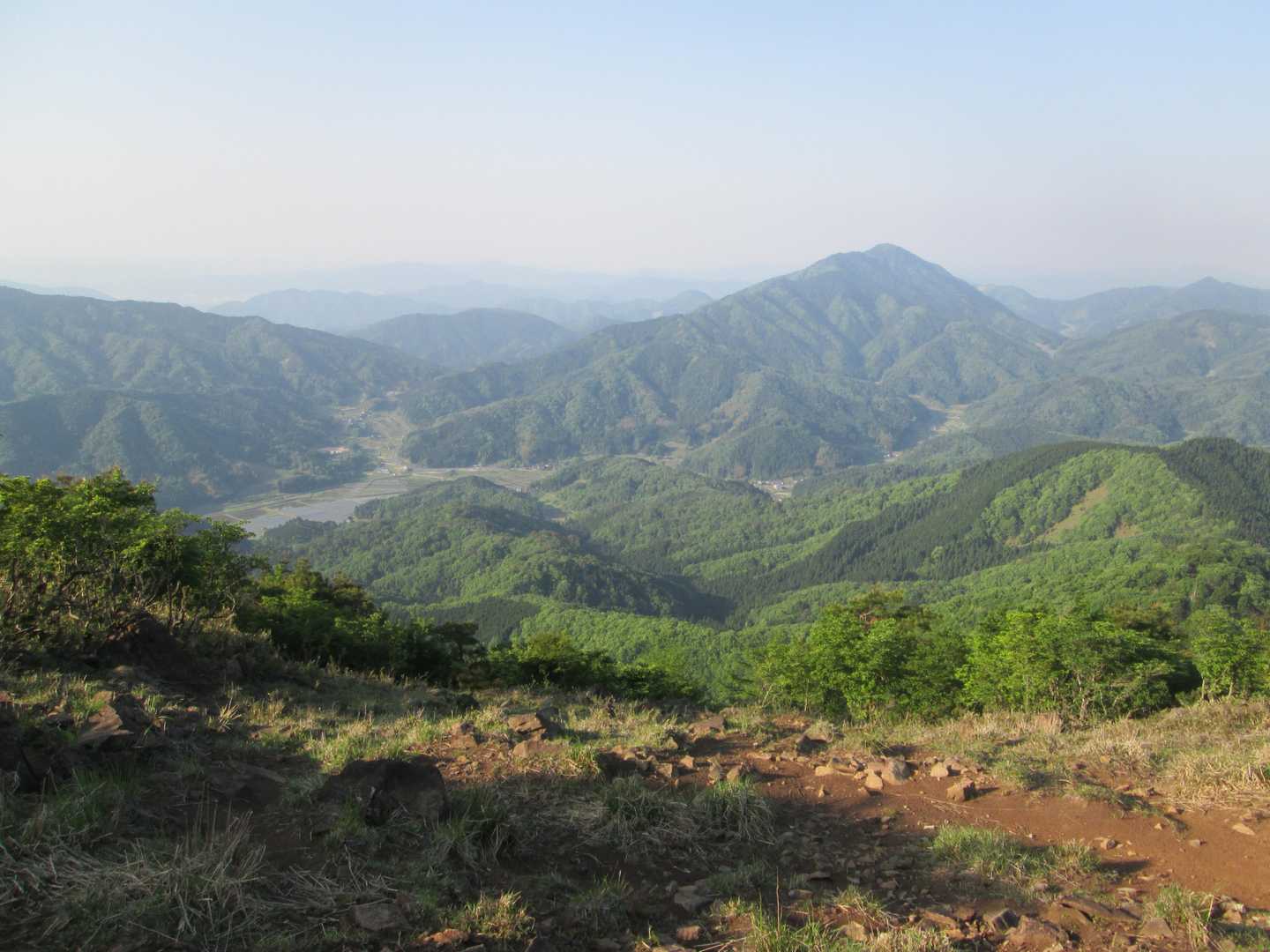 赤石ヶ岳 往復コースの写真